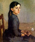 Ferdinand Hodler Portrait of Louise-Delphine Duchosal oil painting on canvas